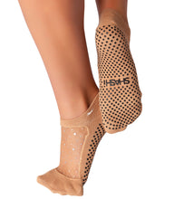 Lade das Bild in den Galerie-Viewer, Shashi Star Nude Grip Socks for Pilates and Yoga - Non-slip, Coolmax fibre